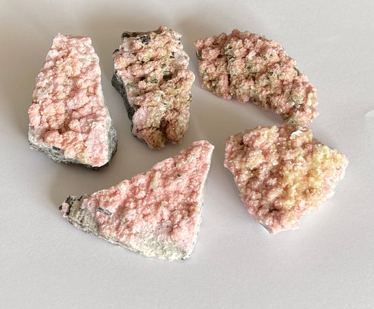 Rhodochrosite from Bulgaria - Rhodochrosite on Matrix - Grade A Crystal Cluster - Mineral Specimen - Pink Crystal - Rare Crystals