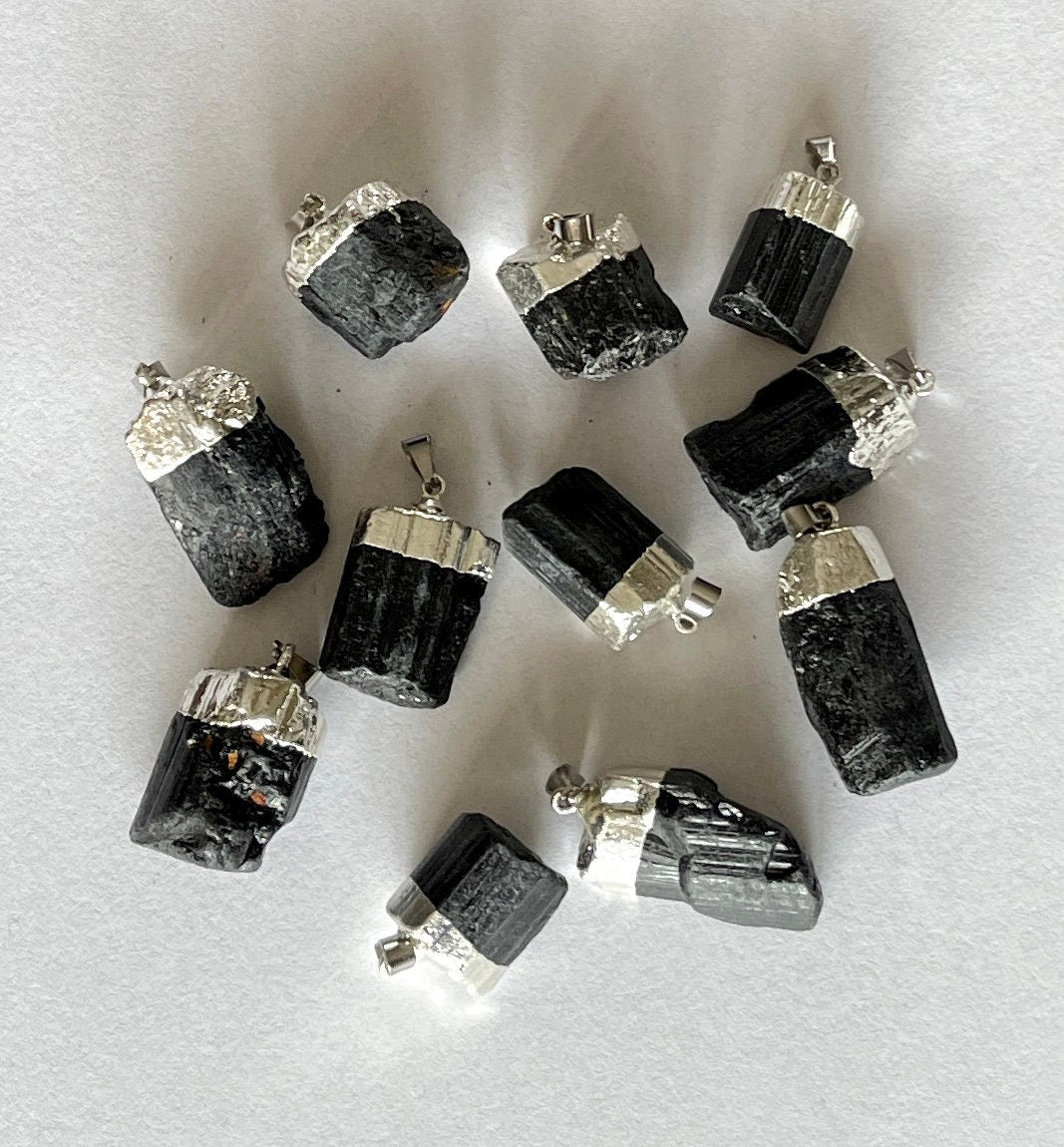 Black tourmaline earrings